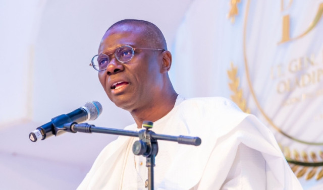 Photo of Lagos state governor, Babajide Sanwo-Olu.